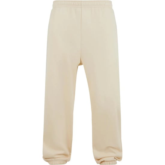 Urban Classics Effen heren Fluffy Joggingbroek (Wit zand) - Image 1