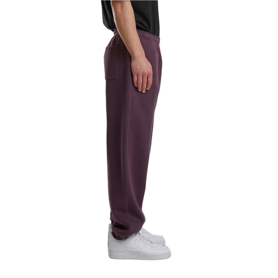 Urban Classics Effen heren Fluffy Joggingbroek (Pruim) - Image 3