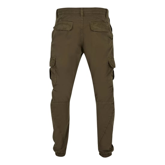 Urban Classics Effen Cargo Broek voor heren (Olijf) - Image 2