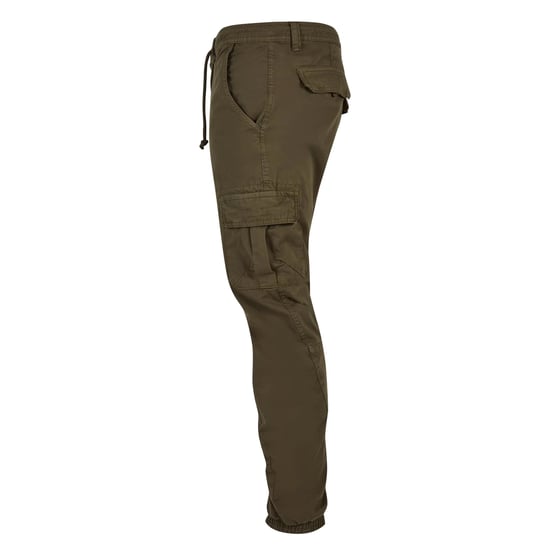 Urban Classics Effen Cargo Broek voor heren (Olijf) - Image 3
