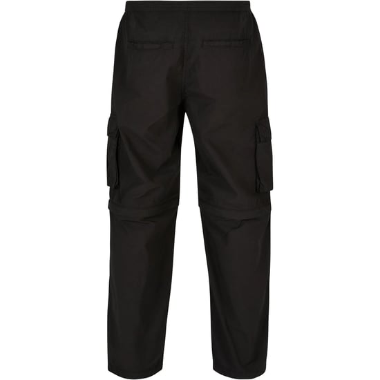 Urban Classics Cargo broek met rits voor heren (Zwart) - Image 2