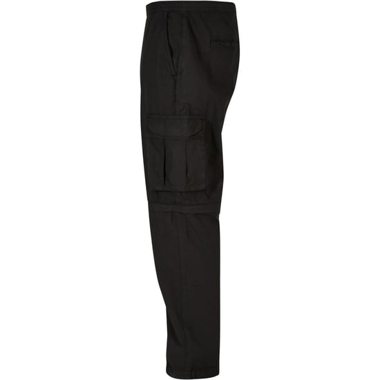 Urban Classics Cargo broek met rits voor heren (Zwart) - Image 3