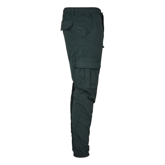 Urban Classics Effen Cargo Broek voor heren (Fles groen) - Image 4