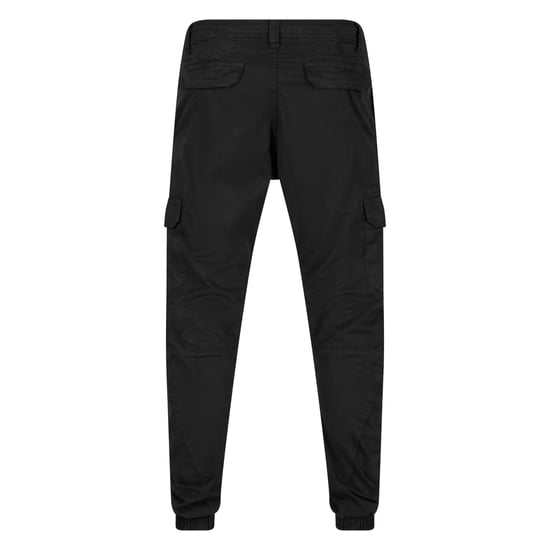 Urban Classics Effen Cargo Broek voor heren (Zwart) - Image 2
