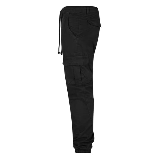 Urban Classics Effen Cargo Broek voor heren (Zwart) - Image 3