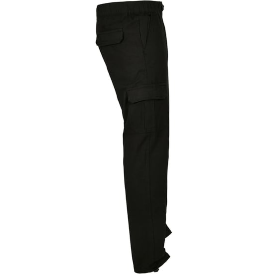 Urban Classics Heren Ripstop Cargo Broek (Zwart) - Image 3