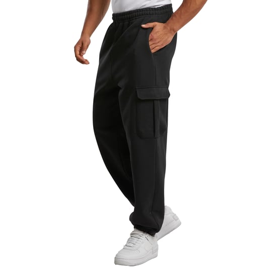 Urban Classics Heren 90s Cargo Joggingbroek (Zwart) - Image 3