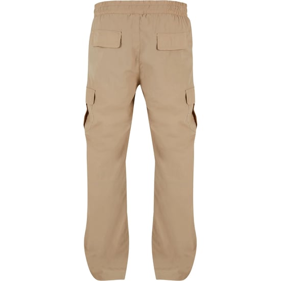 Urban Classics Heren Nylon Rechte Pijp Cargo Broek (Beton) - Image 2