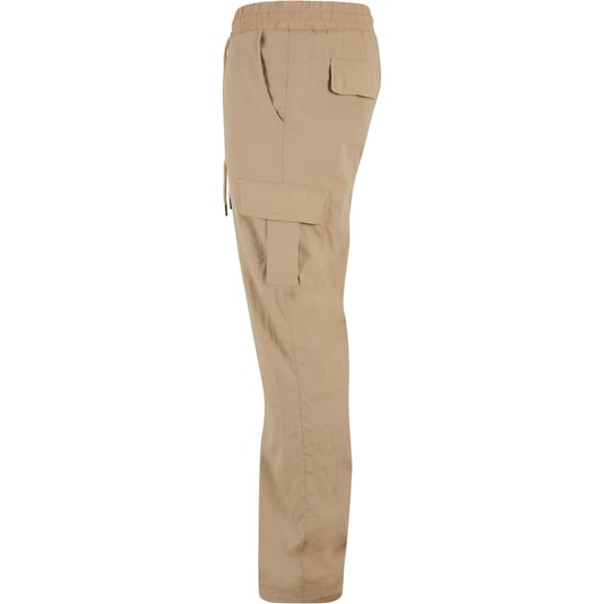 Urban Classics Heren Nylon Rechte Pijp Cargo Broek (Beton) - Image 3
