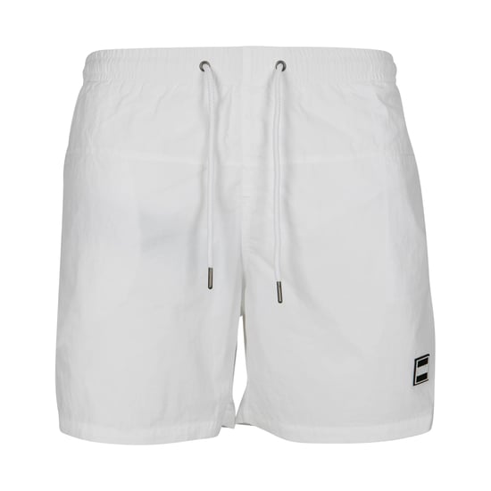 Urban Classics Heren Blok Zwemshorts (Wit) - Image 1
