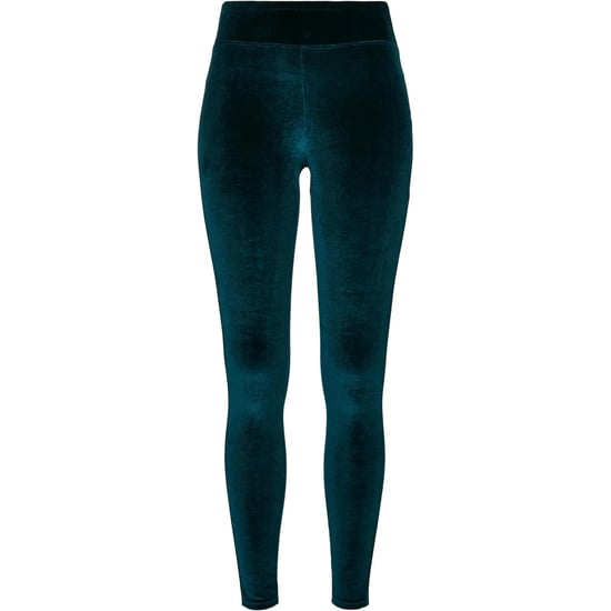 Urban Classics Dames/Dames Fluwelen Legging met Hoge Taille (Teal) - Image 1