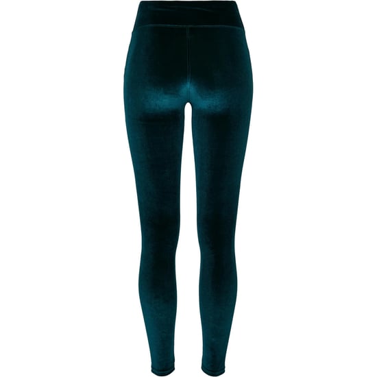 Urban Classics Dames/Dames Fluwelen Legging met Hoge Taille (Teal) - Image 2