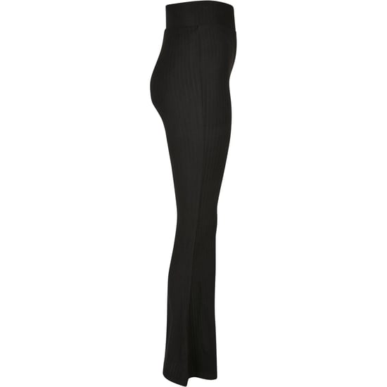 Urban Classics Dames/Dames Ribbed Uitlopende Legging met Hoge Taille (Zwart) - Image 4