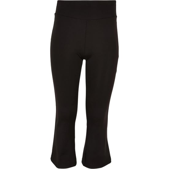 Urban Classics Meisjes Gerecyclede Hoge Taille Uitlopende Legging (Zwart) - Image 1