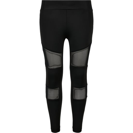 Urban Classics Technische mesh legging voor meisjes (Zwart) - Image 1