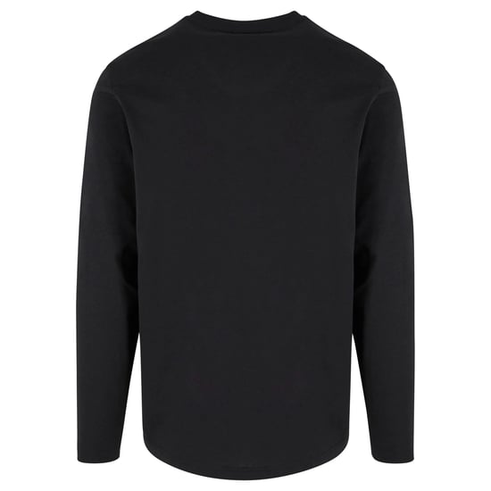 Urban Classics Heren Basic T-shirt met lange mouwen (Zwart) - Image 2