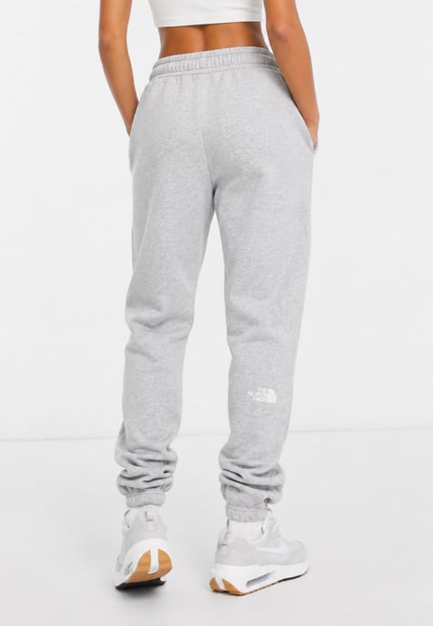 The North Face Essential Oversized Joggers in Light Grey - Image 3