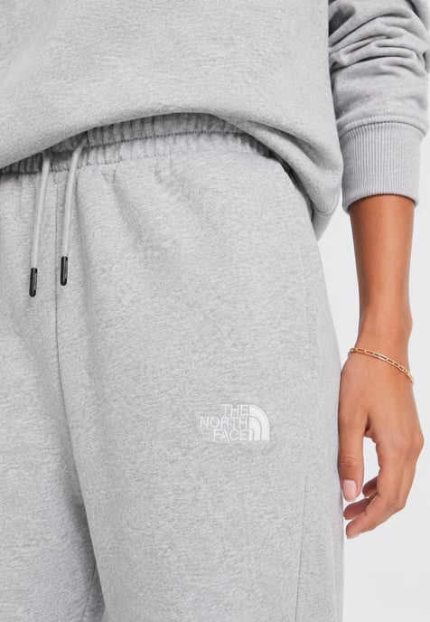 The North Face Essential Oversized Joggers in Light Grey - Image 4