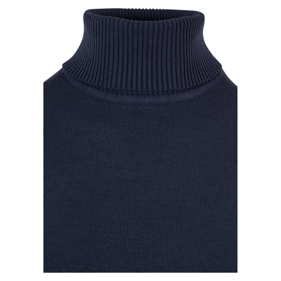 Urban Classics Dames/Dames Gebreid Schildpad Hals Sweatshirt (Marine) - Image 3