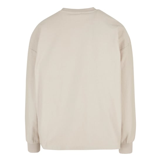 Urban Classics Heren Geribd Badstof Boxy Sweatshirt (Zwart) - Image 3