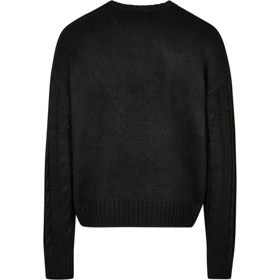 Urban Classics Heren Boxy Sweatshirt (Zwart) - Image 2
