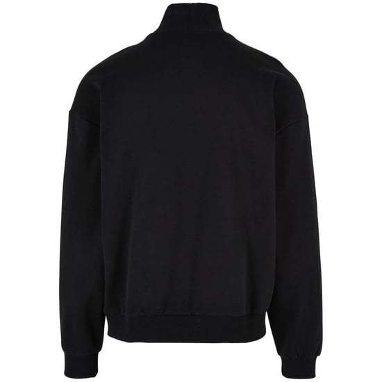 Urban Classics Heren Crew Sweatshirt met hoge hals (Zwart) - Image 2