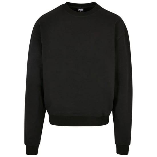 Urban Classics Heren Ultra Zware Crew Hals Sweatshirt (Zwart) - Image 1