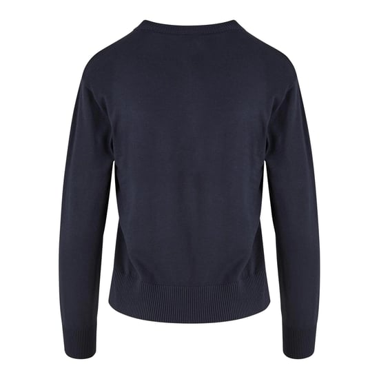 Urban Classics Dames/Dames Gebreid Sweatshirt met Ronde Hals (Marine) - Image 2