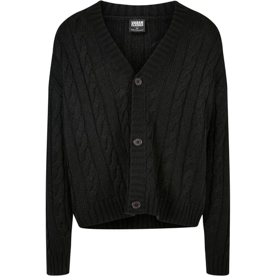 Urban Classics Mens Boxy Cardigan (Black) - Image 1