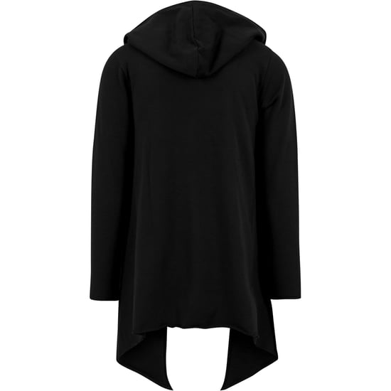 Urban Classics Heren Lang Vest met Open Rand (Zwart) - Image 2