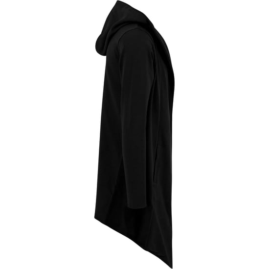Urban Classics Heren Lang Vest met Open Rand (Zwart) - Image 3