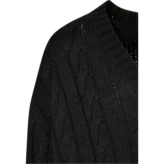 Urban Classics Mens Boxy Cardigan (Black) - Image 3