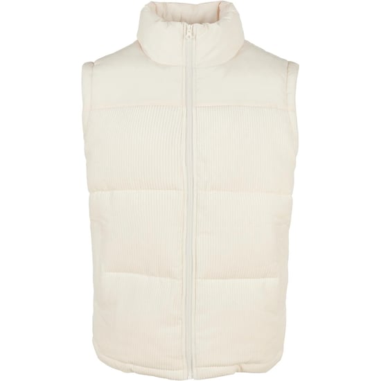 Urban Classics Heren Koord Gilet (Wit zand) - Image 1
