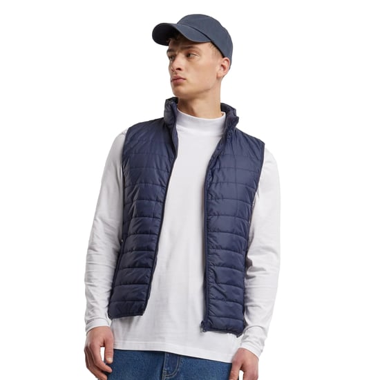 Urban Classics Heren Basis Lichtgewicht Gilet (Marine) - Image 3