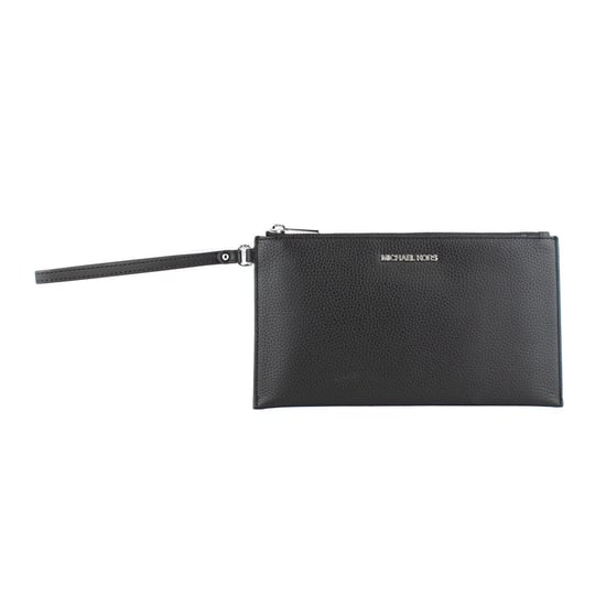 Michael Kors Zwarte Leren Clutch Tas - Image 1
