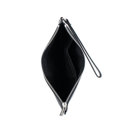 Michael Kors Zwarte Leren Clutch Tas - Image 3