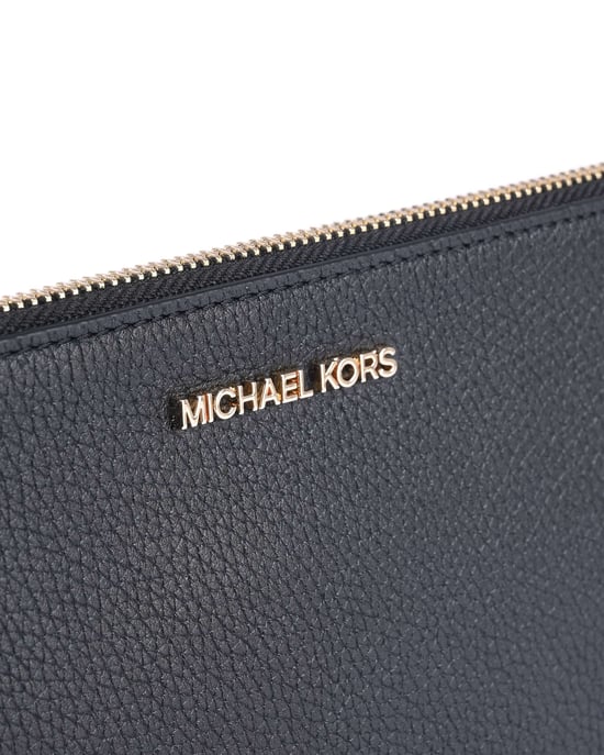 Michael Kors Zwarte Leren Clutch Tas - Image 5
