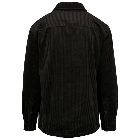 Urban Classics Heren Corduroy Overhemd Jas (Zwart) - Image 2