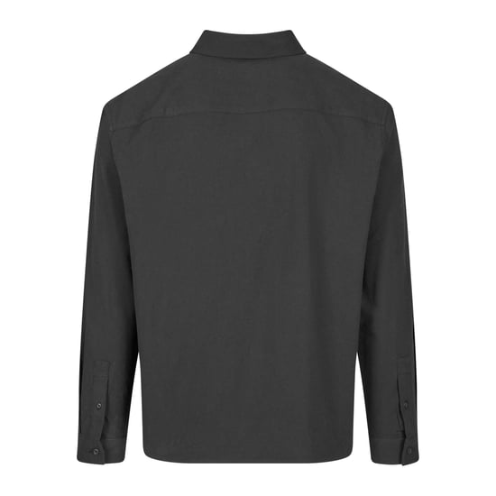 Urban Classics Heren Basis Crepe Overhemd (Zwart) - Image 2