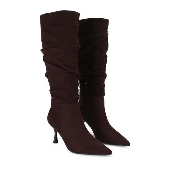 KG Kurt Geiger Suedette Autumn Slouch Knee Boots - Image 2