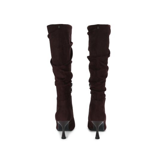 KG Kurt Geiger Suedette Autumn Slouch Knee Boots - Image 3