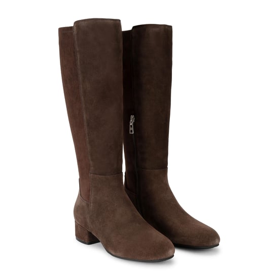 Carvela Suede Gaia Knee Boots - Image 2