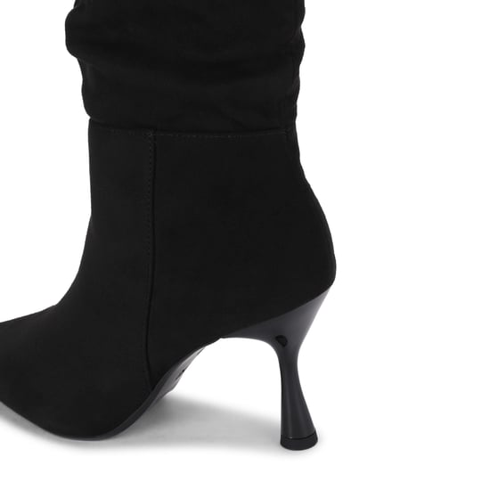 KG Kurt Geiger Suedette Autumn Slouch Knee Boots - Image 4