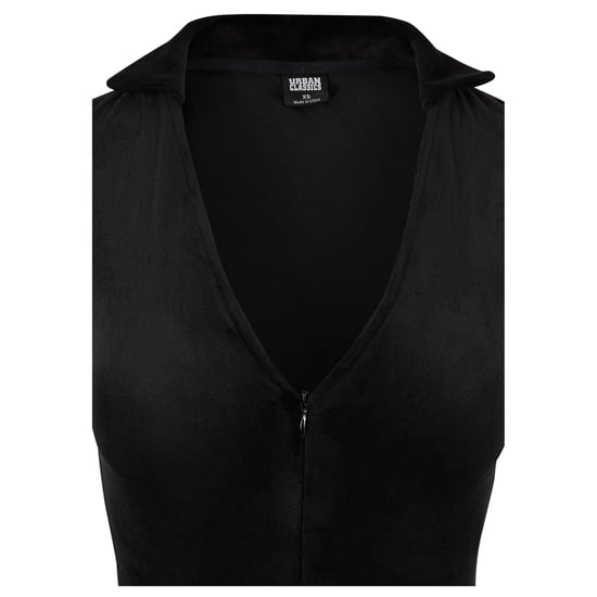Urban Classics Dames/Dames Fluwelen Jumpsuit (Zwart) - Image 3