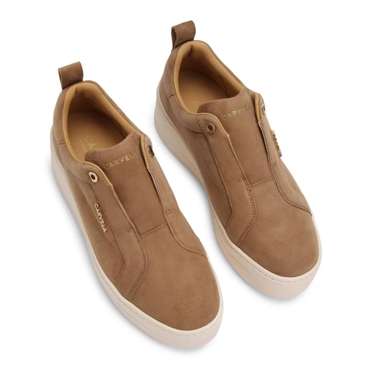 Carvela Suede Connected Laceless Sneakers - Image 2