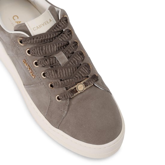 Carvela Suede Connected Sneakers - Image 4