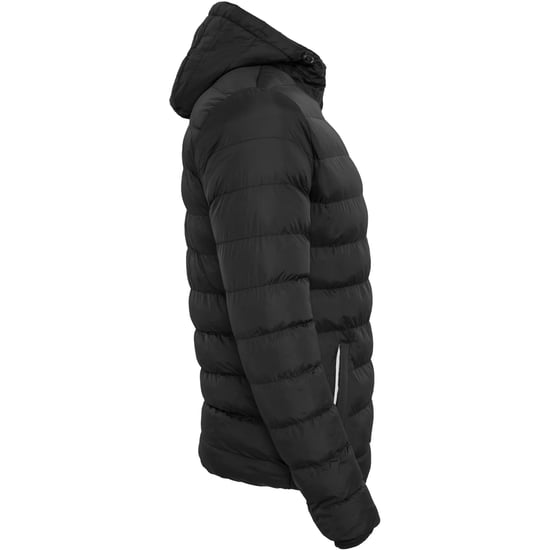 Urban Classics Gewatteerde heren jas Basic (Wit/zwart) - Image 3