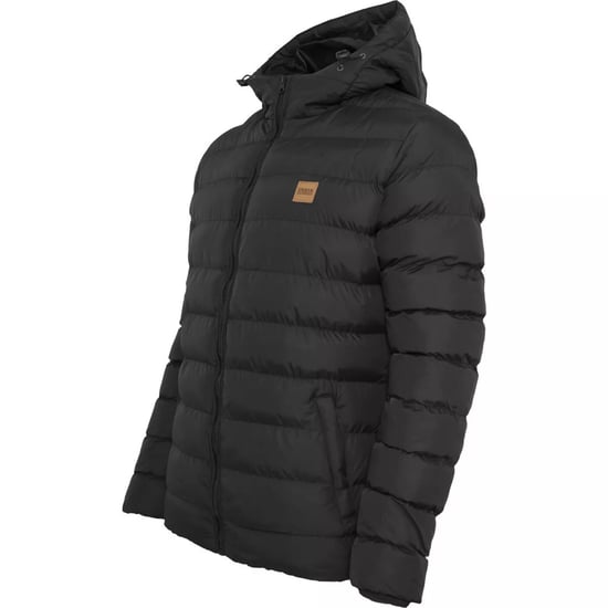 Urban Classics Gewatteerde heren jas Basic (Zwart) - Image 5