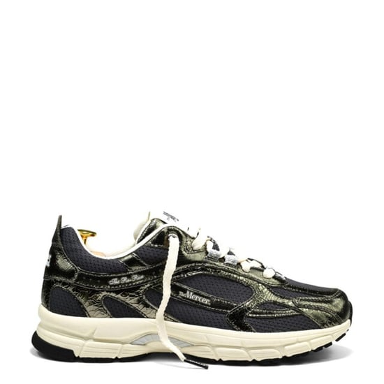 Mercer Amsterdam the re-run cracked me263006 army green - Image 1