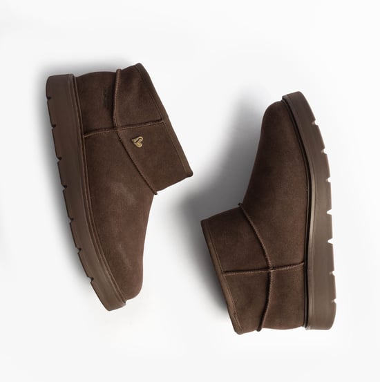 Skechers 167848/choc Keepsakes Cozy - Cozy Mini Womens Boots Chocolate - Image 2